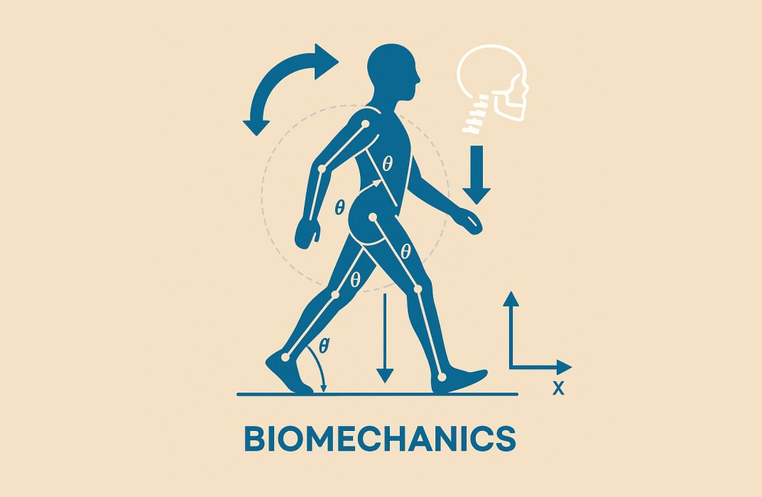 biomechanics walking human